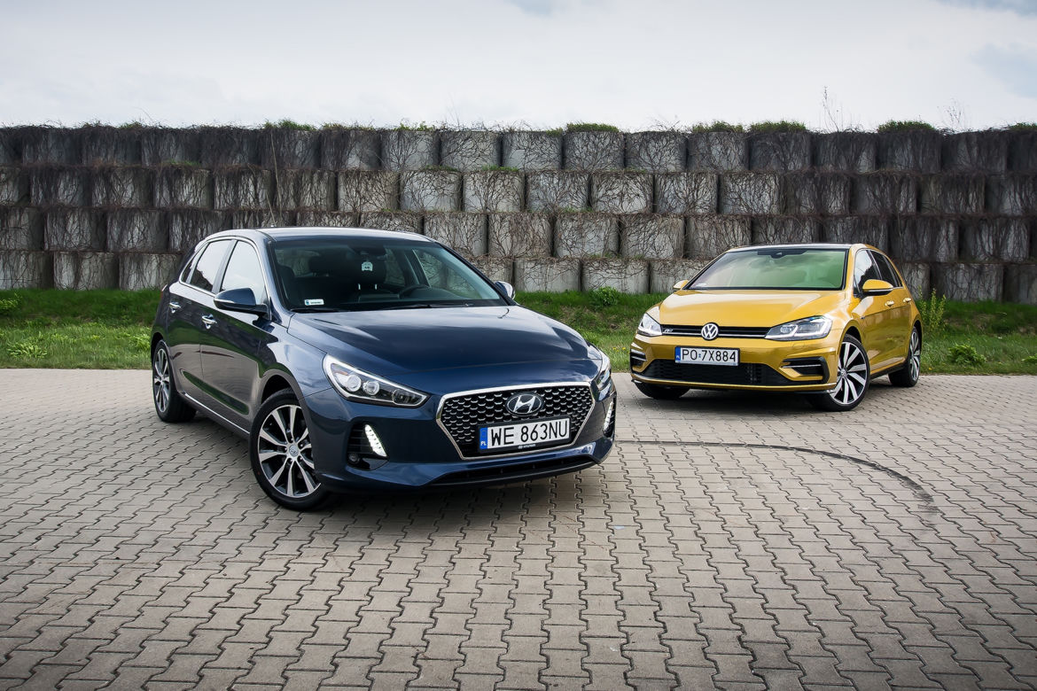 Hyundai i30 1.6 CRDi 136 KM 7DCT vs. Volkswagen Golf 2.0 TDI 150 KM DSG