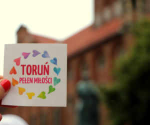 Demonstracja Nie damy się zastraszyć w Toruniu