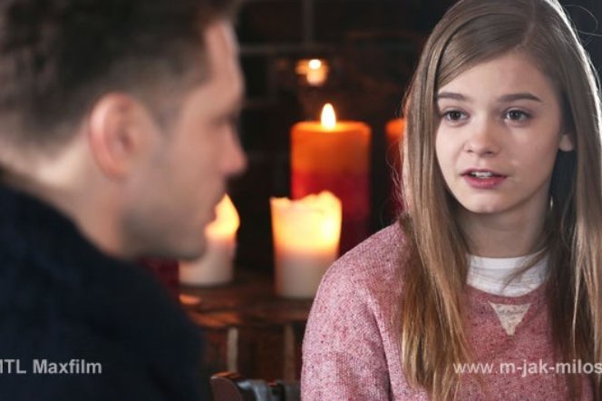 M jak miłość odc. 1148.  Tomek (Andrzej Młynarczyk), Zosia (Julia Wróblewska)