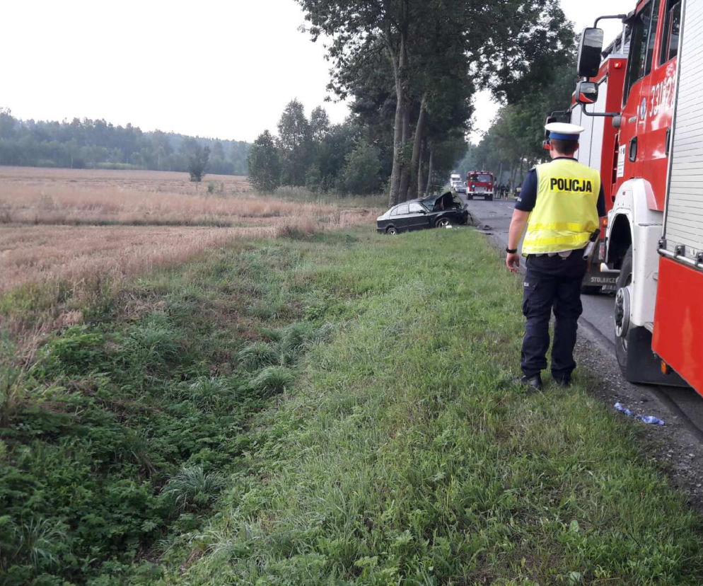W wypadku zginęli kierowcy obu samochodów