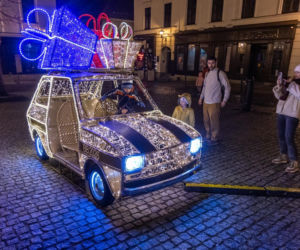 To najbardziej świąteczne miasto w województwie śląskim. Częściowo znajduje się w Małopolsce