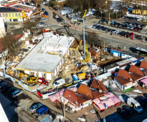 Budowa targowiska w Otwocku