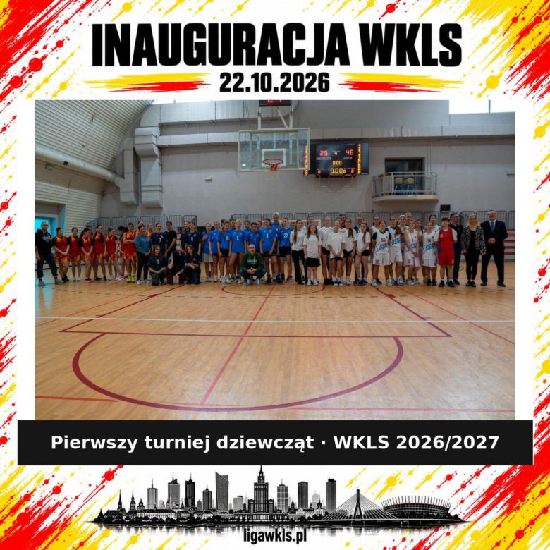 Wielkie emocje na samym starcie! Ruszyła Warszawska Koszykarska Liga Szkół