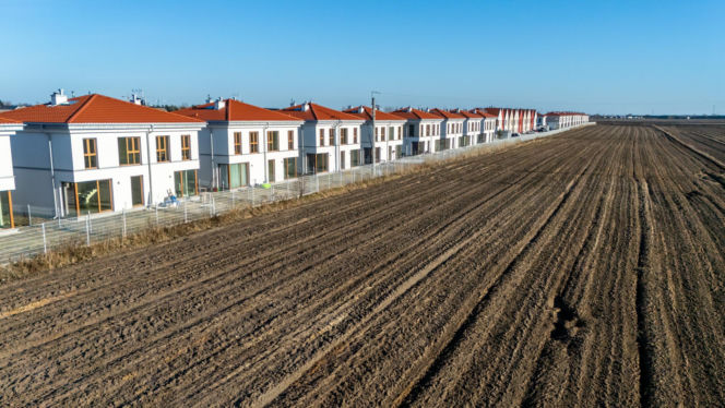 Osiedle łanowe w sołectwie Podolszyn