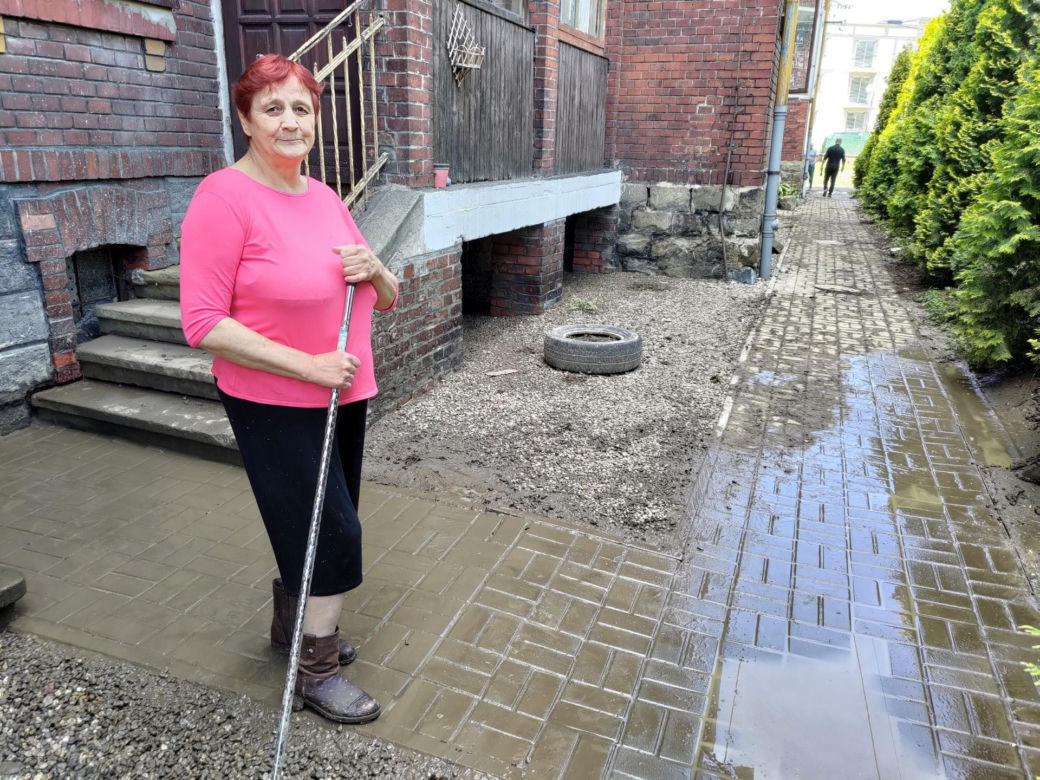 Największe zniszczenia w Bielsko-Białej