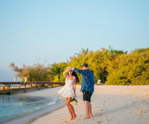 Karolina Skiba z mężem