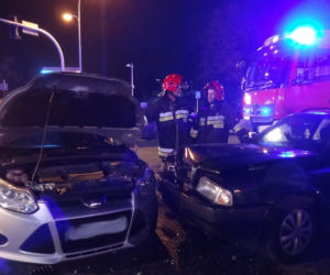 Wypadek na skrzyżowaniu Hetmańskiej z Powstańców Warszawy w Rzeszowie