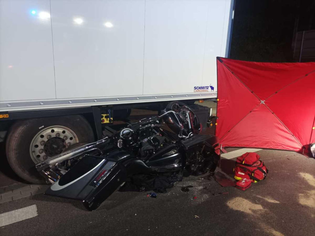 Domaradz. Tragiczny wypadek motocyklisty [GALERIA]