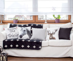 Trendy: black & white! 20 pomysłów na modny wystrój