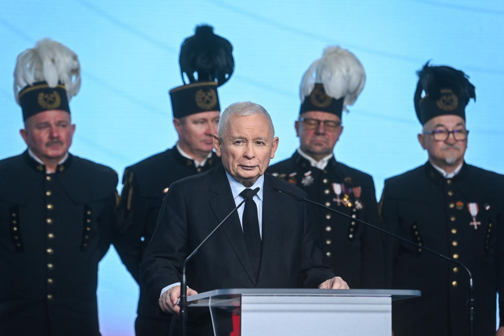 Kaczyński dostał od górników wyjątkowy prezent: "Postawię to w swoim domu w, w dobry…