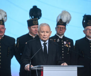 Kaczyński dostał od górników wyjątkowy prezent: Postawię to w swoim domu w, w dobrym miejscu