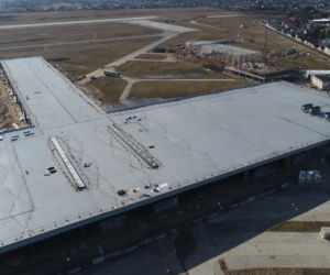 Postępy na budowie lotniska w Radomiu - marzec 2021