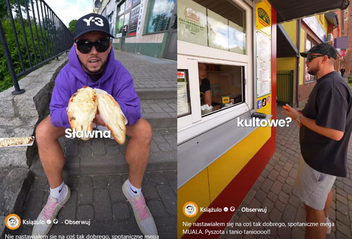 Książulo zjadł kultowe buły ze Sławna. "Spontaniczne mega muala"