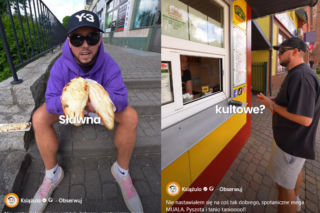 Książulo zachwycony legendarnym hot dogiem. Odkryliśmy perełkę