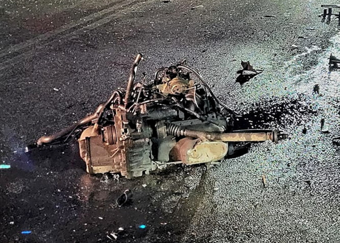 Koszmarny wypadek pod Tomaszowem! 21-latka nie żyje, 4 osoby ranne [ZDJĘCIA]
