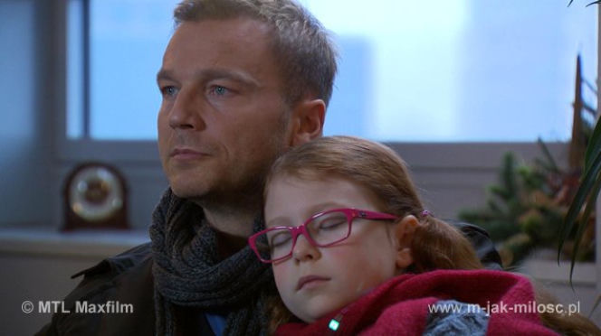 M jak miłość odc. 1059. Andrzej Budzyński (Krystian Wieczorek), Ania (Weronika Wachowska)