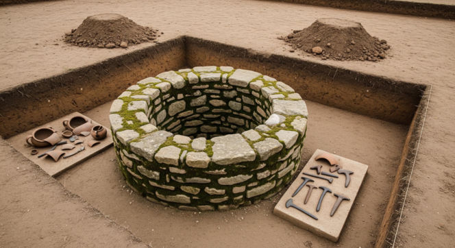 Sensacyjne odkrycie pod Poznaniem. Starożytna studnia i... ludzkie kości?