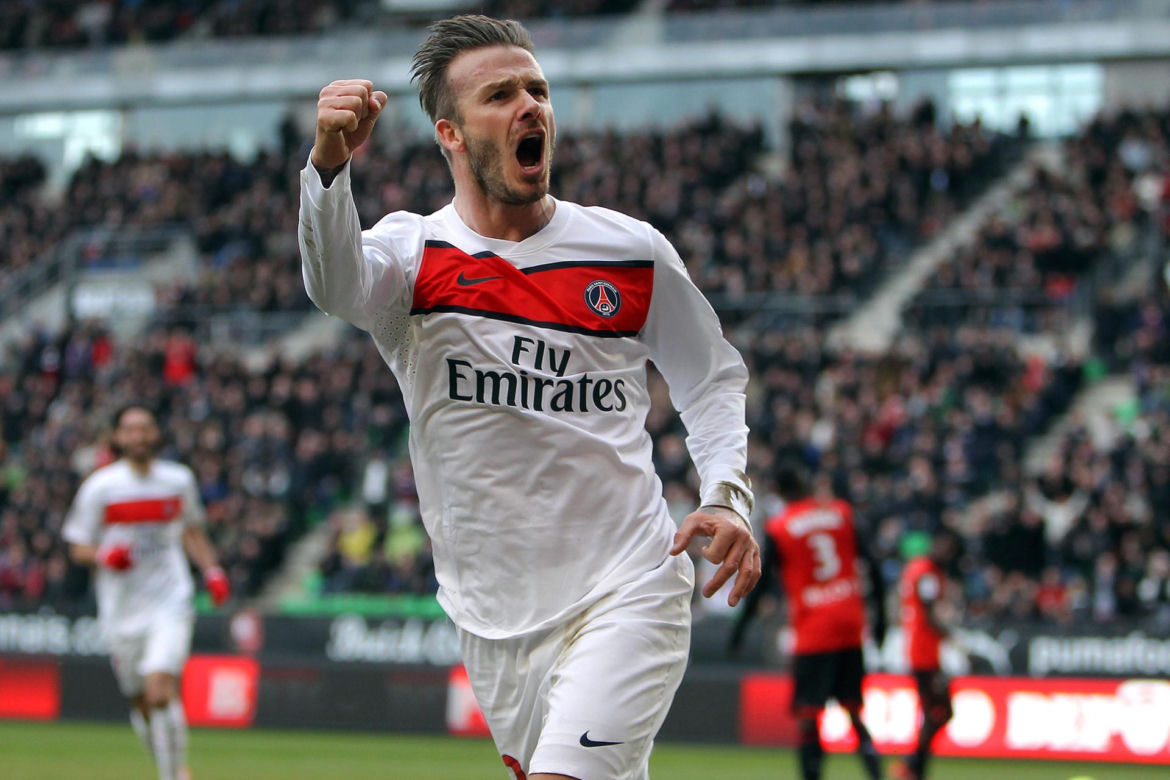 David Beckham pasowany na rycerza