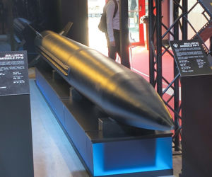 Ukraiński pocisk balistyczny FP-7 w akcji. Pocisk po raz pierwszy użyty w walce