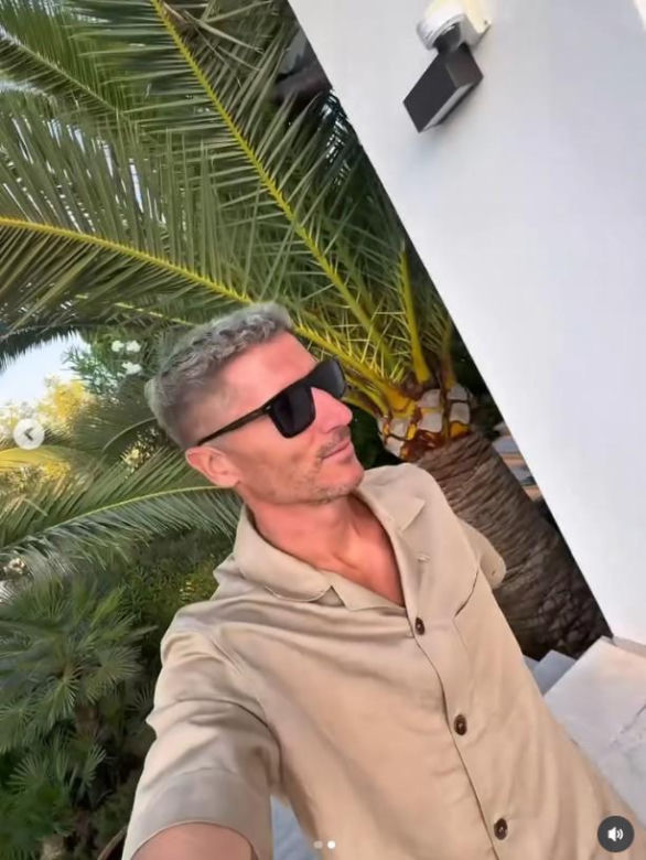 Robert Lewandowski przefarbował się na blond