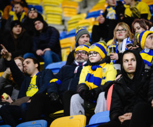 Arka Gdynia - Lechia Gdańsk: Zdjęcia kibiców z derbów Trójmiasta w ramach 23. kolejki PKO BP Ekstraklasy