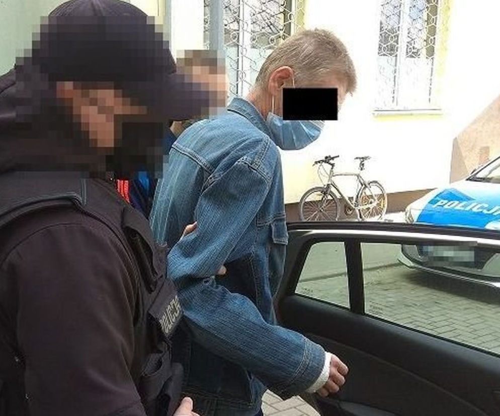 Rzucił się z nożem na własnego brata! 48-latek został zatrzymany