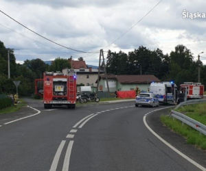 Śląsk: Makabryczna śmierć młodego motocyklisty. Na jezdni został tylko kask