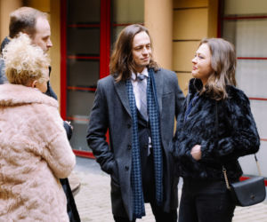 Na Wspólnej odc. 3253. Beata (Katarzyna Ptasińska), Paweł (Grzegorz Kwiecień), Emil (Piotr Ligienza), Ania (Małgorzata Kocik)
