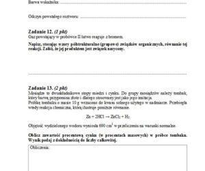 Chemia 2013 poziom podstawowy