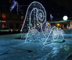 Iluminacje bożonarodzeniowe w Szczecinie