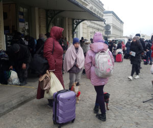Dworzec PKP w Przemyślu, 7 marca 2022