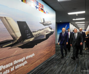 Nawrocki w zakładach Lockheed Martin