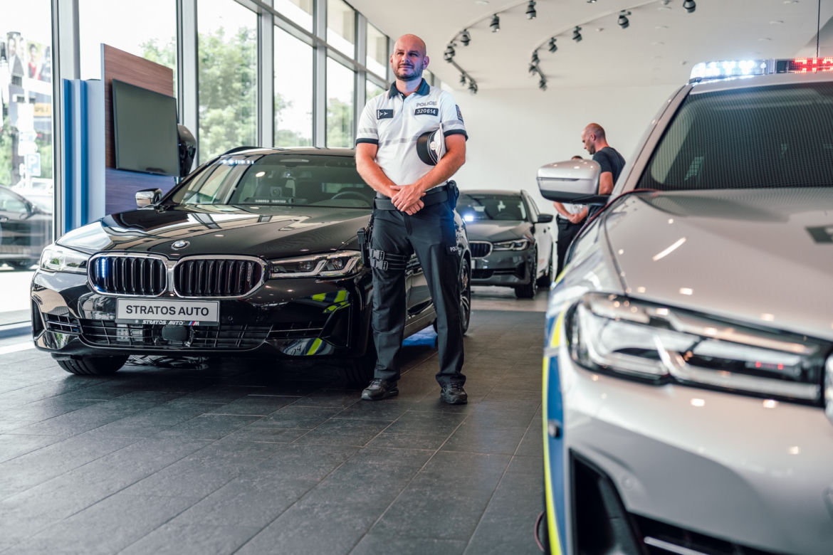 Nowe radiowozy czeskiej policji