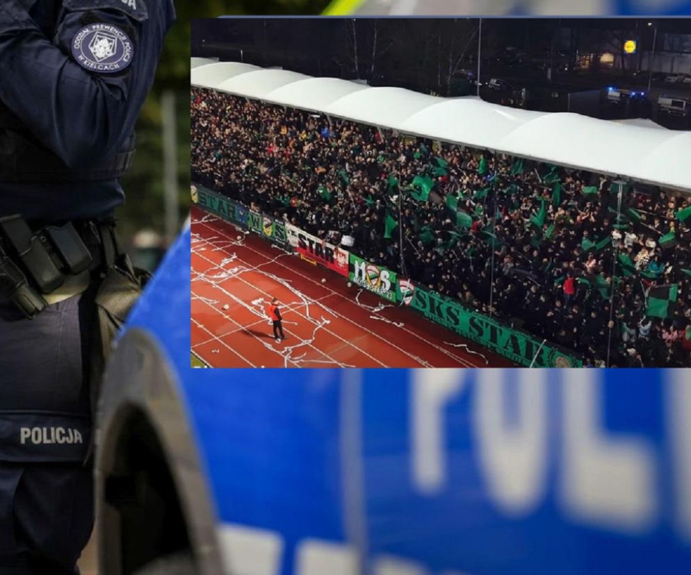 Cztery osoby zatrzymane po awanturze na trybunach. Pseudokibice zepsuli świeto piłki 