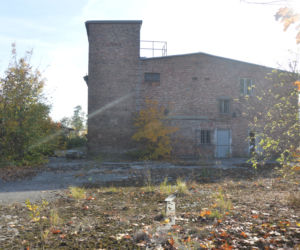 Pozostałości dawnego dworca kolejowego Bhf. Pommerensdorf na Pomorzanach
