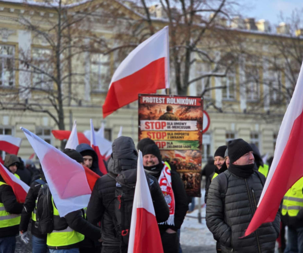 Protest rolników w Warszawie (9.01.2026)
