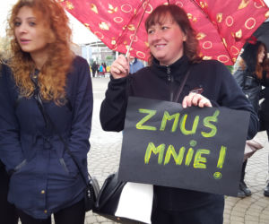 Czarny Protest w Dąbrowie Górniczej