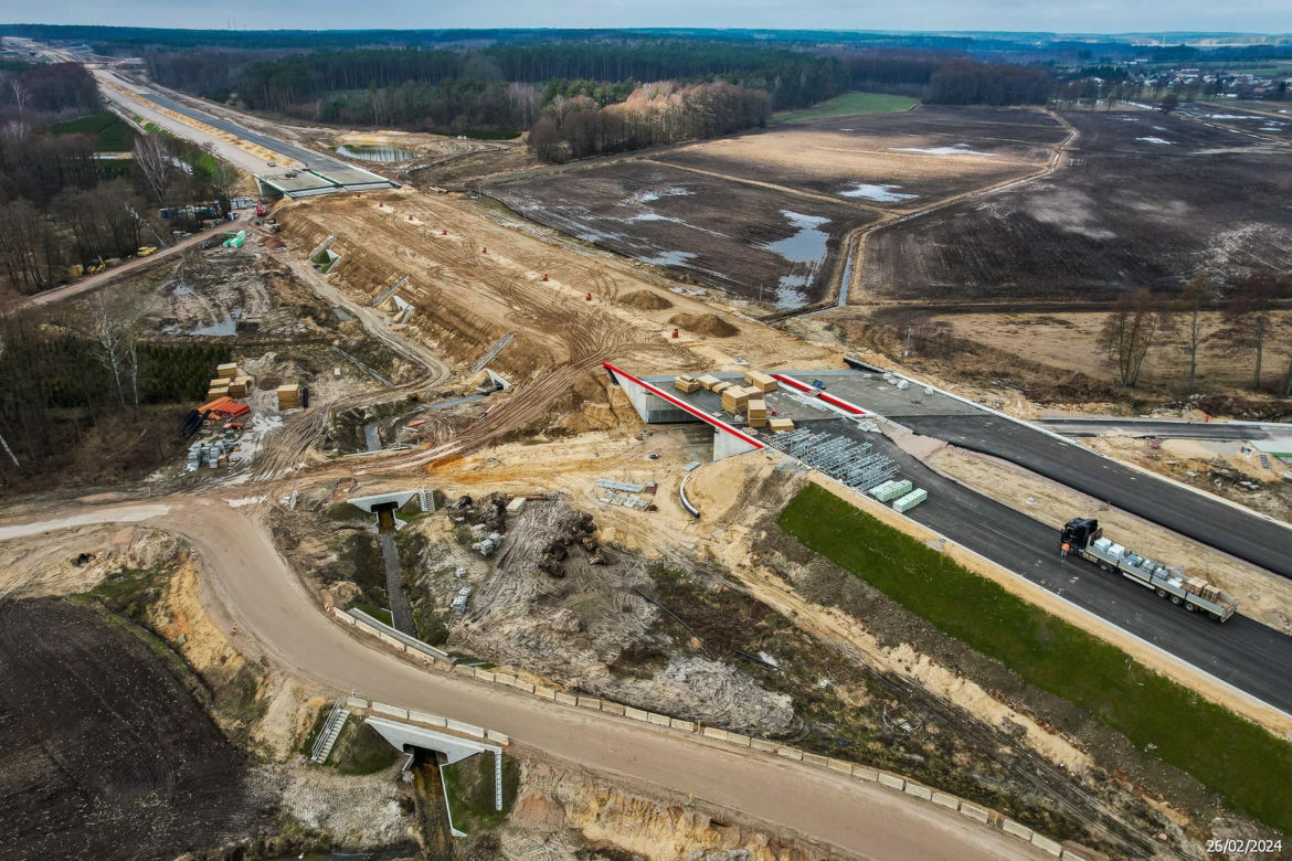 Budowa autostrady A2 Kałuszyn - Groszki