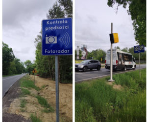 Nowoczesny fotoradar został zamontowany na DK63 w Mościbrodach!