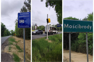 Nowoczesny fotoradar został zamontowany na DK63 w Mościbrodach!
