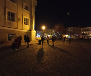 Strajk kobiet na rynku w Lesznie 