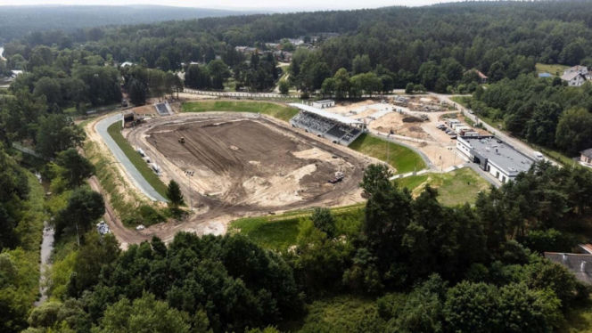 Remont stadionu Granatu w Skarżysku (lipiec 2026)