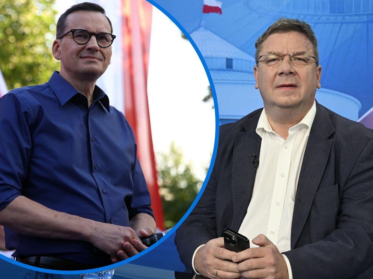 Michał Wójcik uderza w Morawieckiego. Wprost wskazał na Kaczyńskiego: „Zadziwia mnie”
