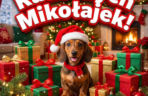 Kartka z życzeniami na Mikołaja