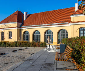 Dawny dworzec Kolei Wilanowskiej w Warszawie po remoncie