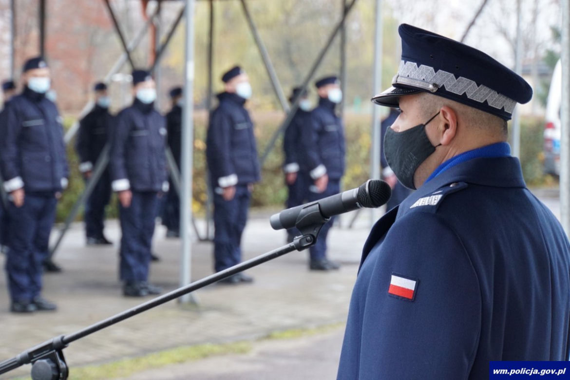 Nowi policjanci na Warmii i Mazurach