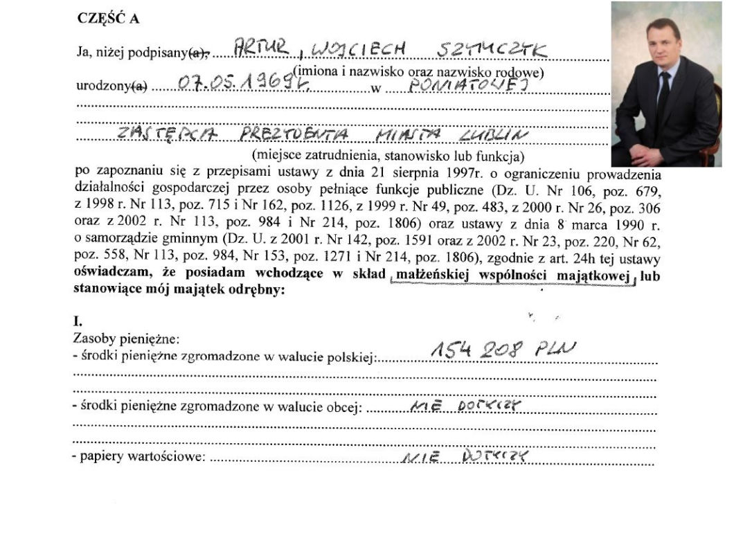 Artur Szymczyk, Zastępca Prezydenta ds. Inwestycji i Rozwoju
