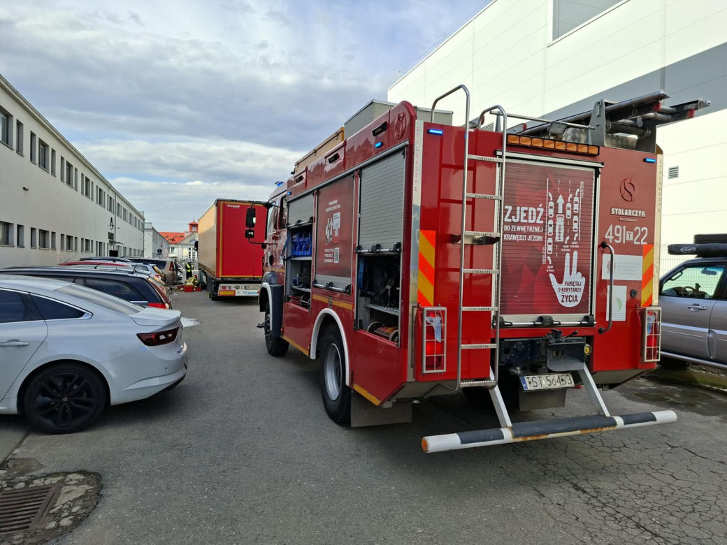 Wypadek na "strefie" w Starachowicach