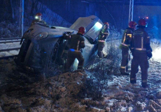 Wypadek przy torach kolejowych w Zabrzu