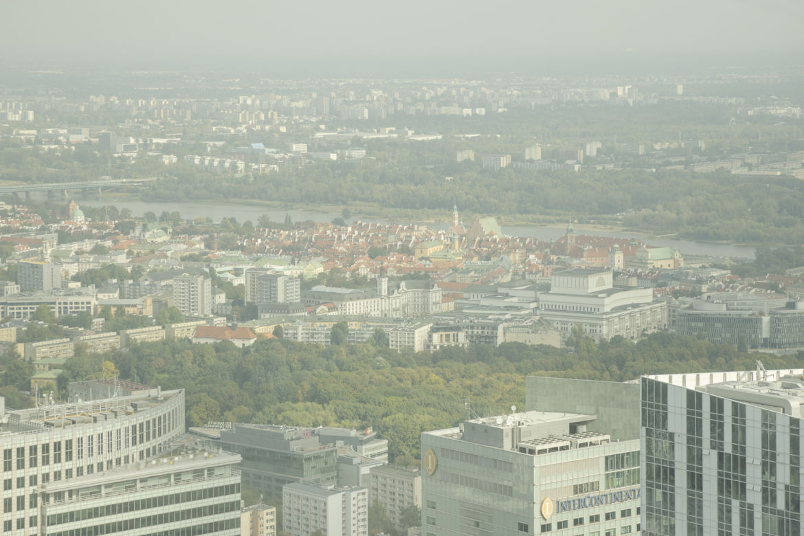 Varso Tower już gotowe. Niesamowita panorama na Warszawę